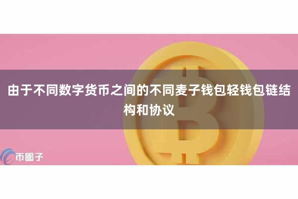 由于不同数字货币之间的不同麦子钱包轻钱包链结构和协议