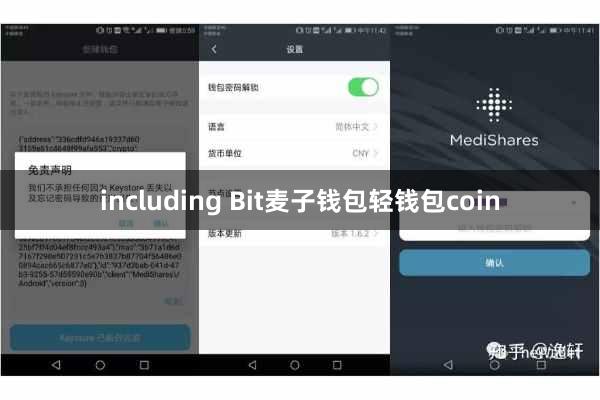 including Bit麦子钱包轻钱包coin